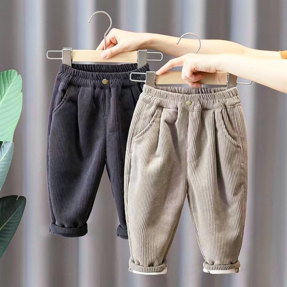 Children Fleece Lined Corduroy - Corduroy Pant Warm 评论和价格