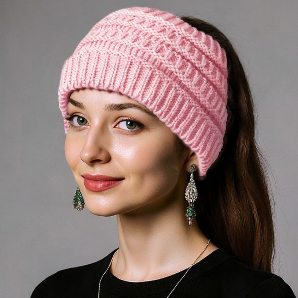Wide Knitted Headband Winter W - Fleece Ear Warmer Band 评论和价格