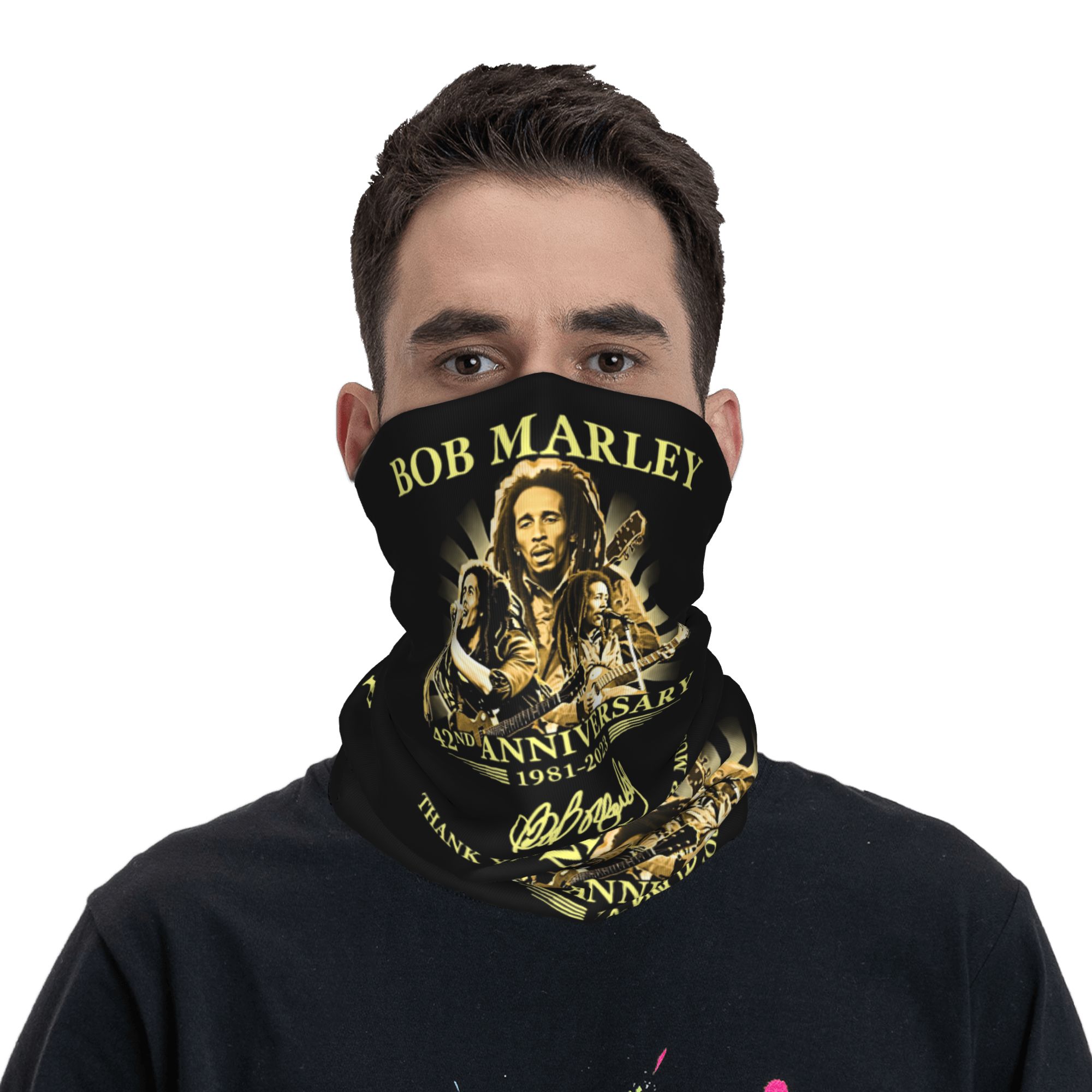 Custom Jamaica Singer Reggae R - Neck Gaiter Fleece 评论和价格