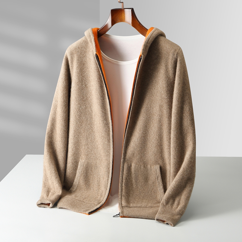 Autumn And Winter New Men's Do - Wool Coat Peacoat 评论和价格