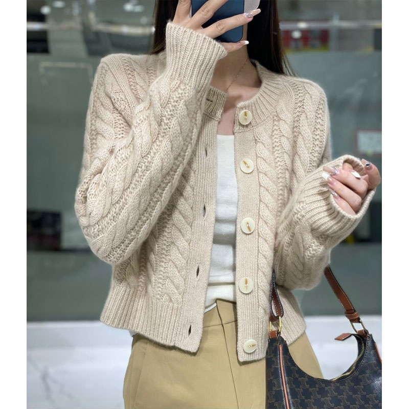  ﻿ High end Thickened Loose S - Wool Coat Peacoat 评论和价格
