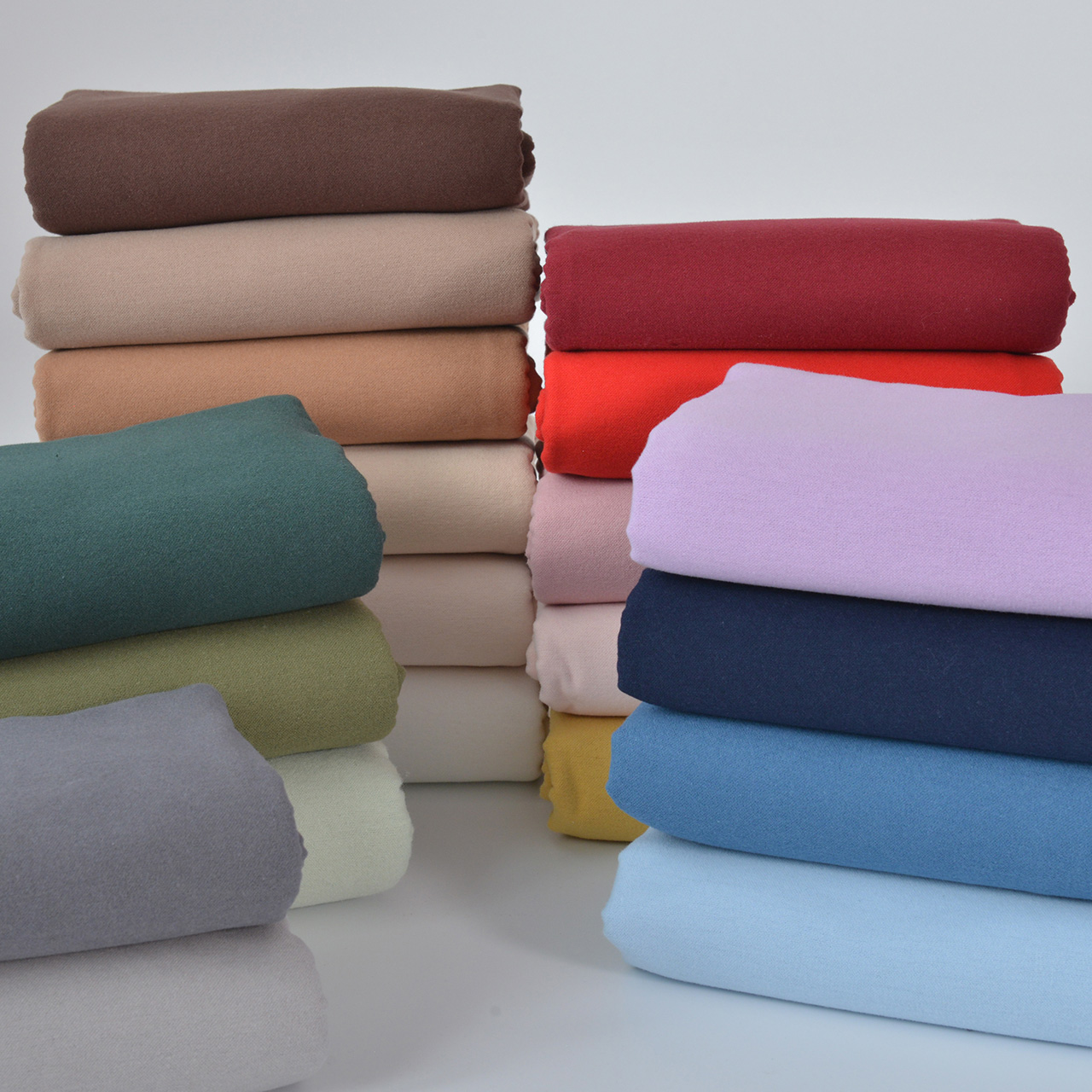 Half Meter Solid color Baby's  - Flannel Shirt Lined 评论和价格